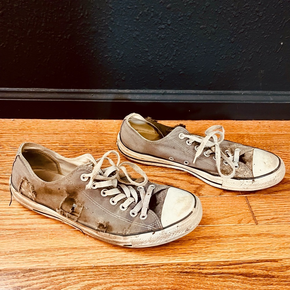 Vintage Distressed Converse Chuck Taylors